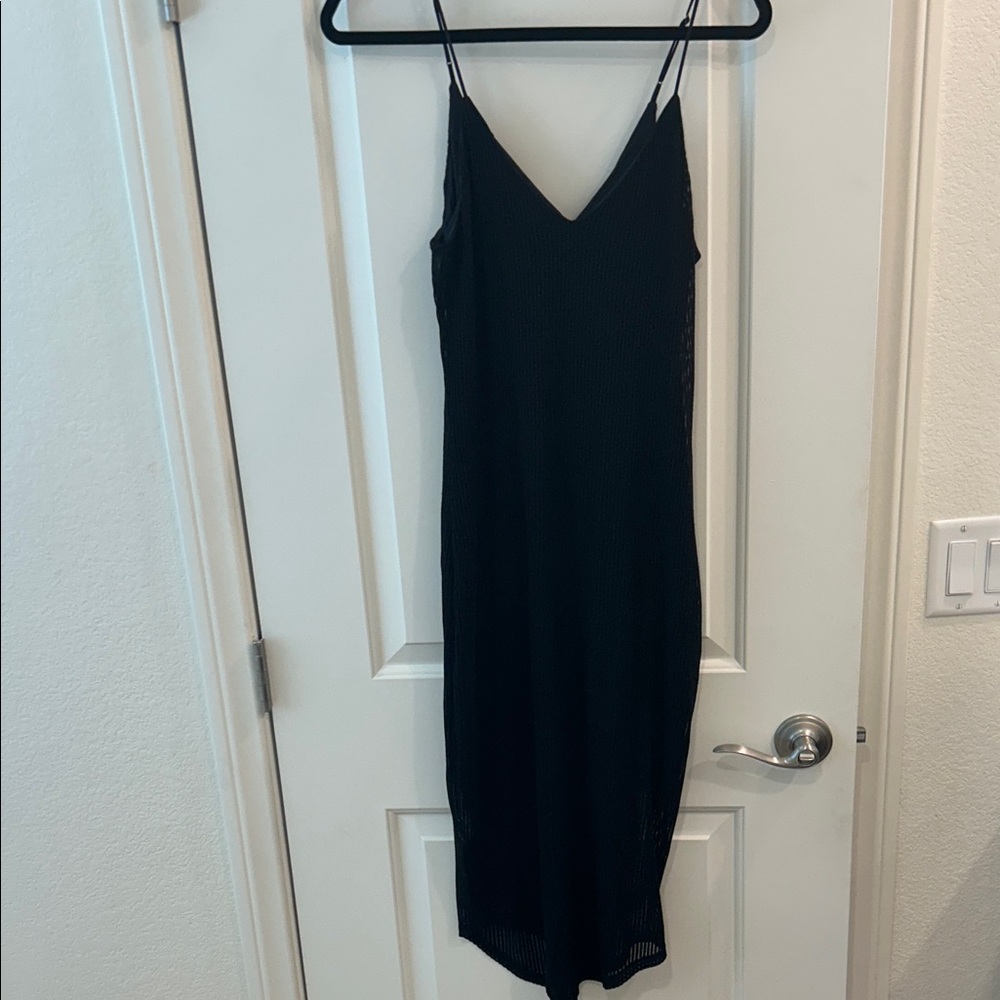 4/$20 Express Black Midi Dress